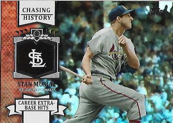 2013 Topps - Chasing History Silver Foil #CH-29 Stan Musial Front