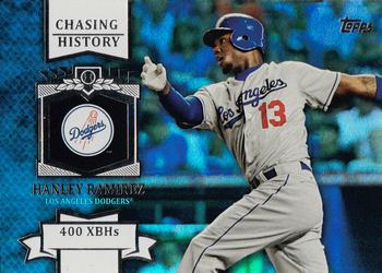 2013 Topps - Chasing History Silver Foil #CH-46 Hanley Ramirez Front