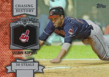 2013 Topps - Chasing History Silver Foil #CH-51 Jason Kipnis Front