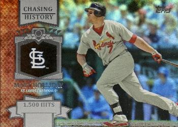 2013 Topps - Chasing History Silver Foil #CH-56 Matt Holliday Front