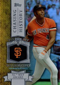 2013 Topps - Chasing History Silver Foil #CH-62 Willie McCovey Front
