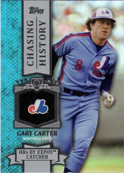 2013 Topps - Chasing History Silver Foil #CH-65 Gary Carter Front