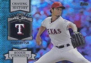 2013 Topps - Chasing History Silver Foil #CH-80 Yu Darvish Front