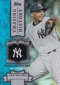 2013 Topps - Chasing History Silver Foil #CH-84 Mariano Rivera Front