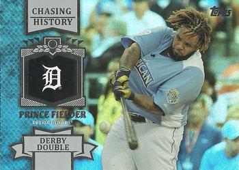 2013 Topps - Chasing History Silver Foil #CH-90 Prince Fielder Front