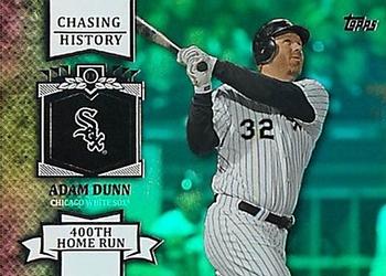 2013 Topps - Chasing History Silver Foil #CH-30 Adam Dunn Front