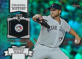 2013 Topps - Chasing History Silver Foil #CH-44 Mark Buehrle Front