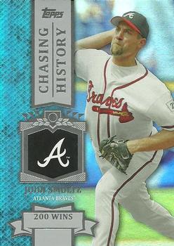 2013 Topps - Chasing History Silver Foil #CH-68 John Smoltz Front