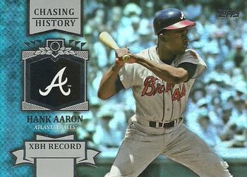 2013 Topps - Chasing History Silver Foil #CH-79 Hank Aaron Front