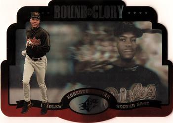 1996 SPx - Bound for Glory #7 Roberto Alomar Front
