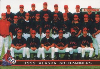 1999 Alaska Goldpanners #1 Team Photo Front