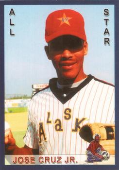 2001 Alaska Goldpanners All-Stars of the 1990s #53 Jose Cruz Jr. Front
