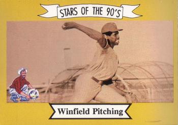 1990 Alaska Goldpanners Stars of the 90s #41 Dave Winfield Front