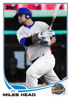 2013 Topps Pro Debut #58 Miles Head Front