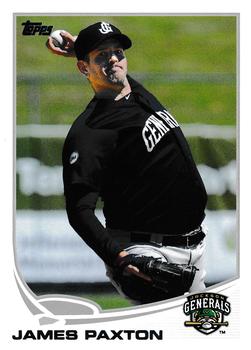 2013 Topps Pro Debut #74 James Paxton Front