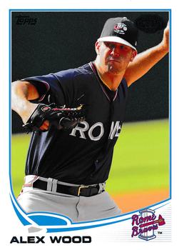 2013 Topps Pro Debut #76 Alex Wood Front