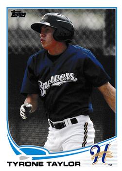 2013 Topps Pro Debut #85 Tyrone Taylor Front