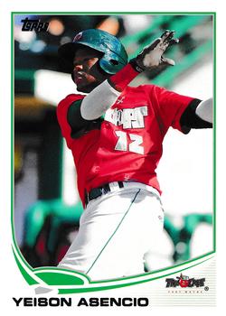 2013 Topps Pro Debut #91 Yeison Asencio Front