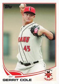 2013 Topps Pro Debut #100 Gerrit Cole Front