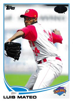2013 Topps Pro Debut #126 Luis Mateo Front