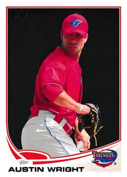 2013 Topps Pro Debut #159 Austin Wright Front