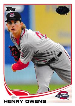 2013 Topps Pro Debut #184 Henry Owens Front