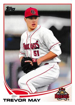2013 Topps Pro Debut #190 Trevor May Front