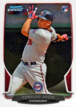 2013 Bowman Chrome #39 Oswaldo Arcia Front