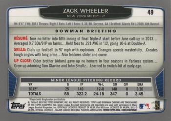 Zack Wheeler Gallery  Trading Card Database