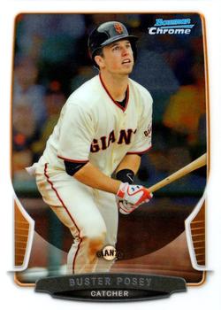 2013 Bowman Chrome #72 Buster Posey Front