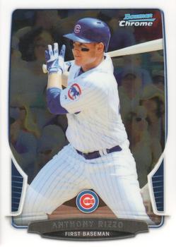 2013 Bowman Chrome #129 Anthony Rizzo Front