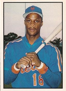 1987 Action All-Stars (unlicensed) #4 Darryl Strawberry Front