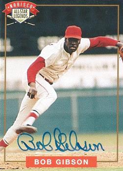 1994 Nabisco All-Star Legends Autographs #NNO Bob Gibson Front