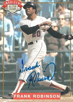 1994 Nabisco All-Star Legends Autographs #NNO Frank Robinson Front