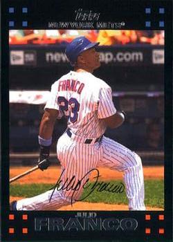 2007 Topps Gift Sets New York Mets #NYM15 Julio Franco Front