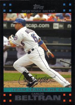 2007 Topps Gift Sets New York Mets #NYM34 Carlos Beltran Front