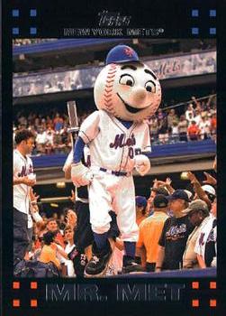 2007 Topps Gift Sets New York Mets #NYM55 Mr. Met Front
