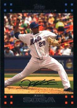 2007 Topps Gift Sets New York Mets #NYM7 Jorge Sosa Front