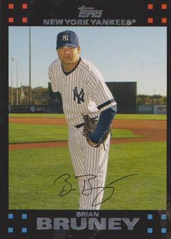 2007 Topps Gift Sets New York Yankees #NYY3 Brian Bruney Front