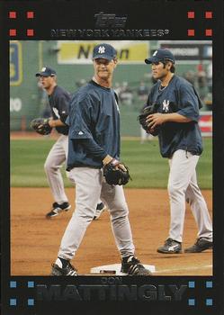 2007 Topps Gift Sets New York Yankees #NYY27 Don Mattingly Front