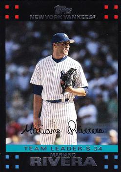2007 Topps Gift Sets New York Yankees #NYY38 Mariano Rivera Front