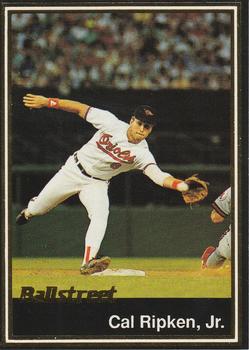 1991 Ballstreet #12 Cal Ripken Jr. Front