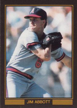 1989 Baseballs Hottest Stars (unlicensed) #4 Jim Abbott Front