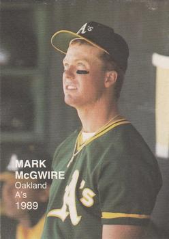 1989 Baseball's Best One (unlicensed) #11 Mark McGwire Front