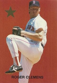 1989 Major League Superstars (unlicensed) #3 Roger Clemens Front