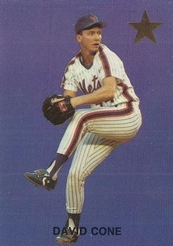 1989 Major League Superstars (unlicensed) #8 David Cone Front