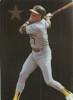 1989 Major League Superstars (unlicensed) #24 Walt Weiss Front