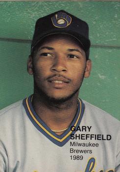 1989 Baseball's Top Twenty (unlicensed) #13 Gary Sheffield Front