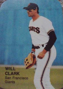 1987 The Press Box Collector's Choices of the 1980's (unlicensed) #12 Will Clark Front