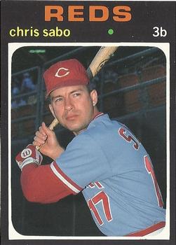 1991 SCD Baseball Card Price Guide Monthly #23 Chris Sabo Front